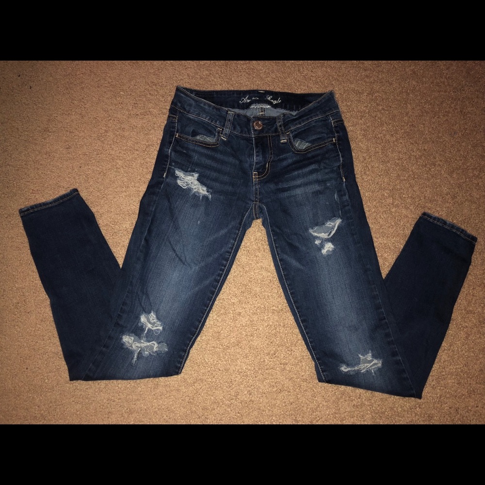 American Eagle Ripped Jeggings